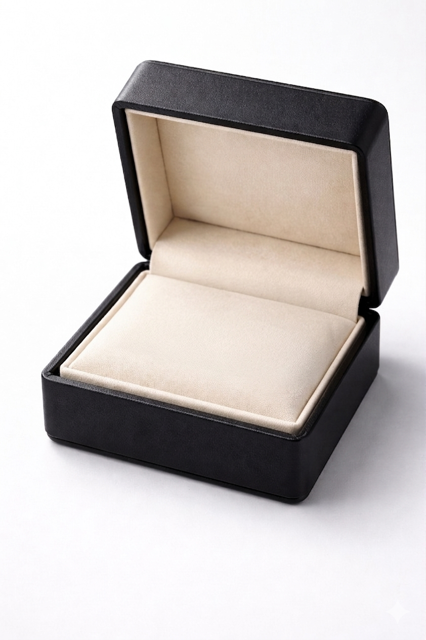 Luxury silver cufflinks with diamonds