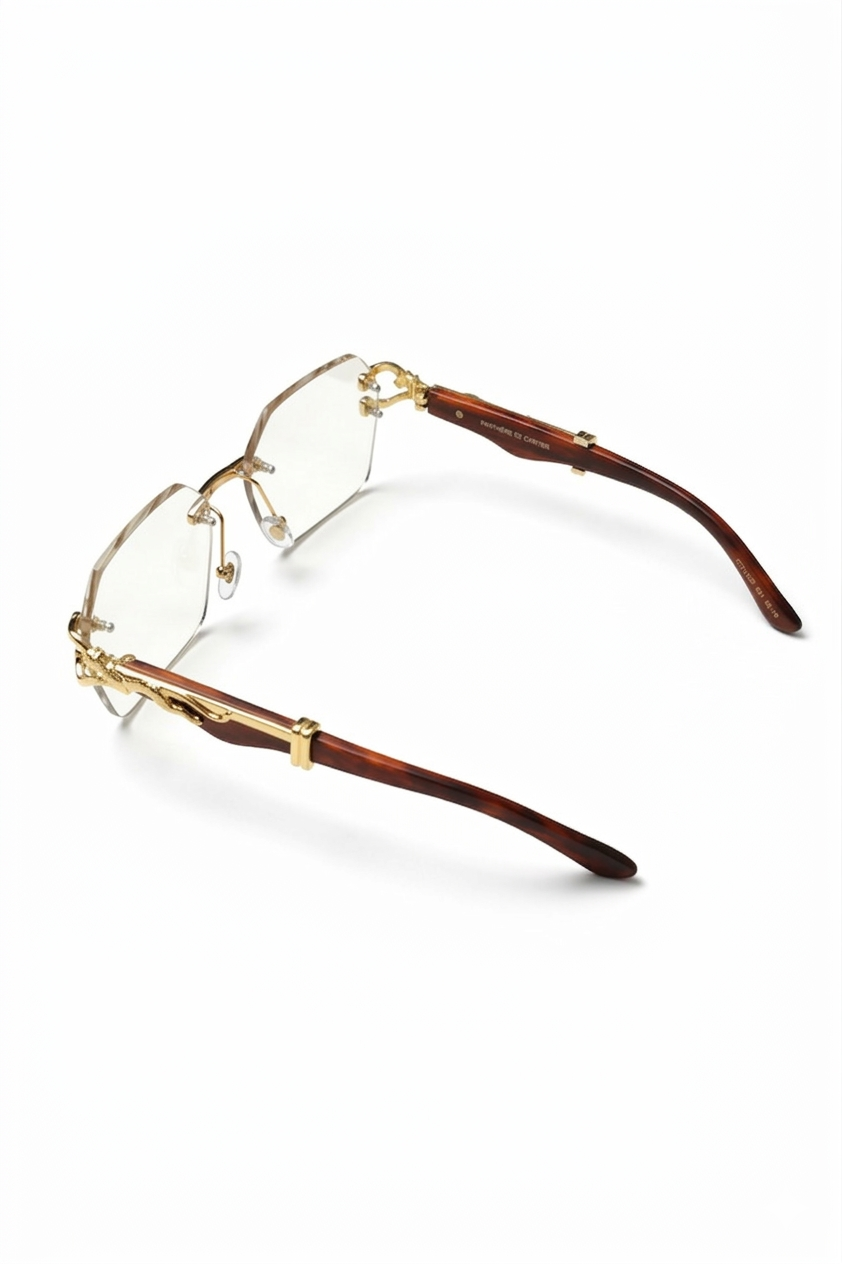 Photochromic Rimless Glasses – Smart Day & Night Auto Darkening Eyewear