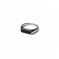 MOON LIGHT SILVER SIGNET RING