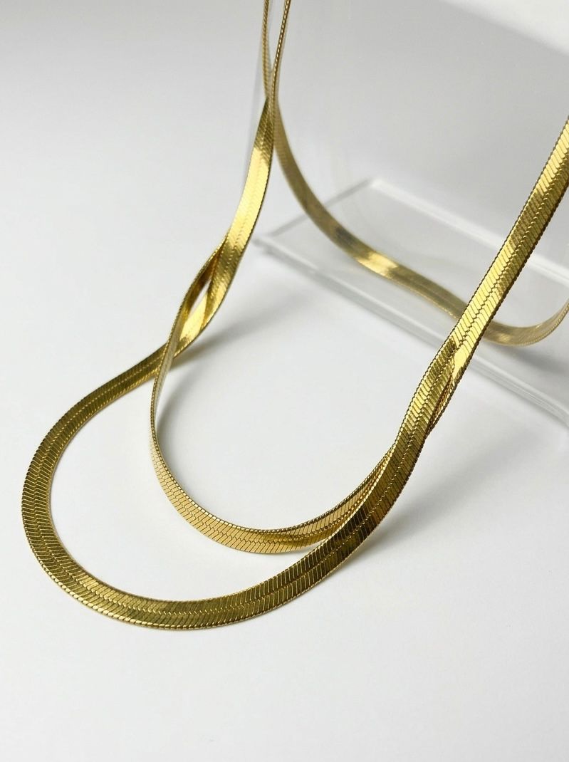 The Liquid Gold Herringbone