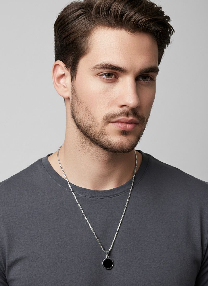 The Midnight Orbit Pendant